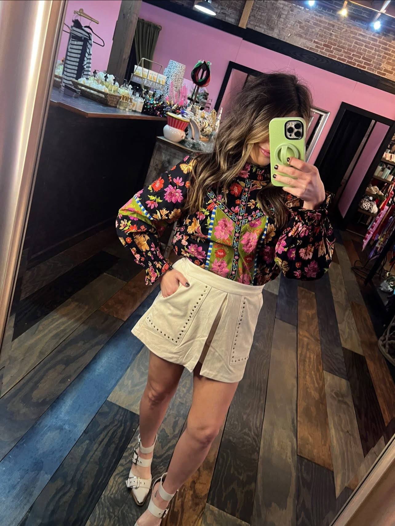 MULTI FLORAL TOP