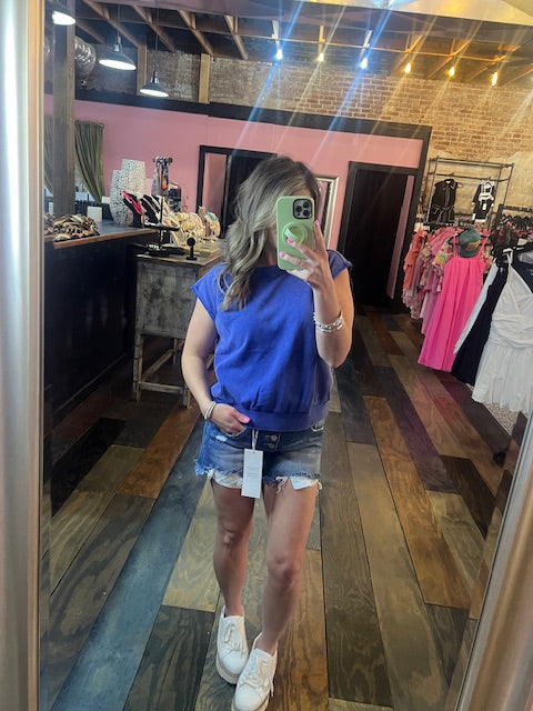 BASIC MINERAL WASH MUSCLE TEE