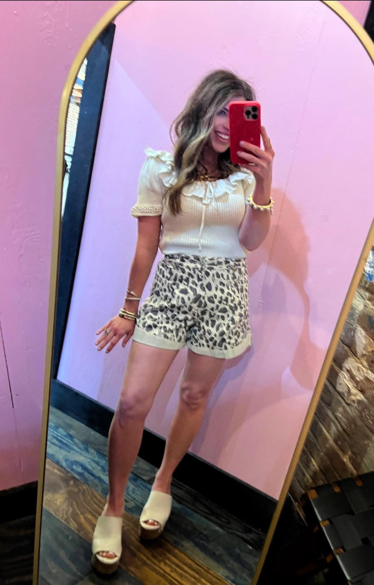 ENTRO LEOPARD SHORTS