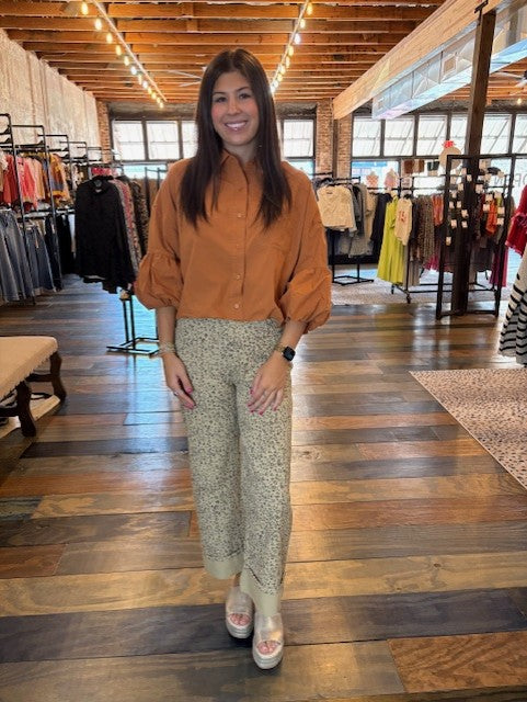 ENTRO CAMEL BOTTOMS
