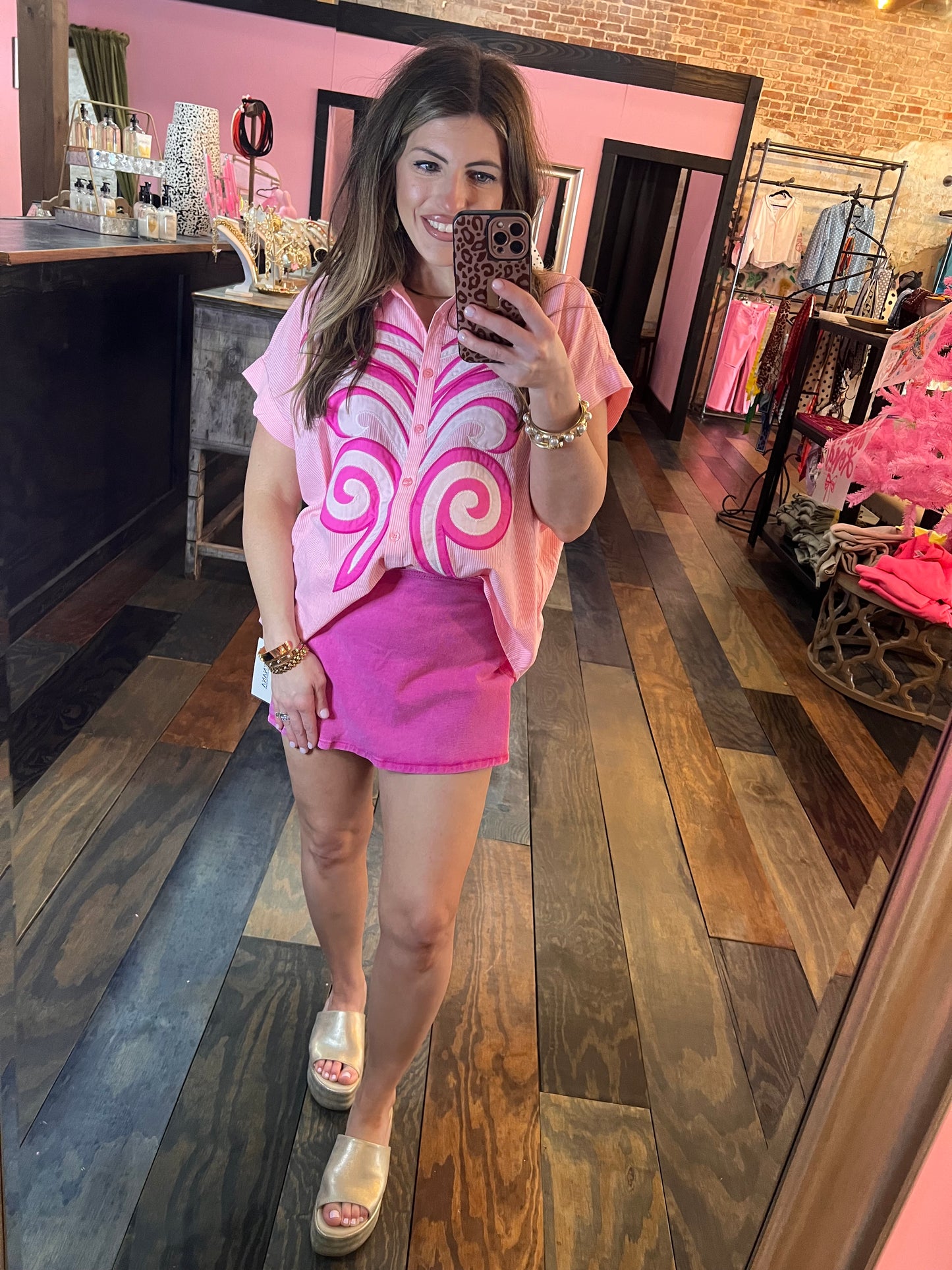 DOLLY PINK TOP