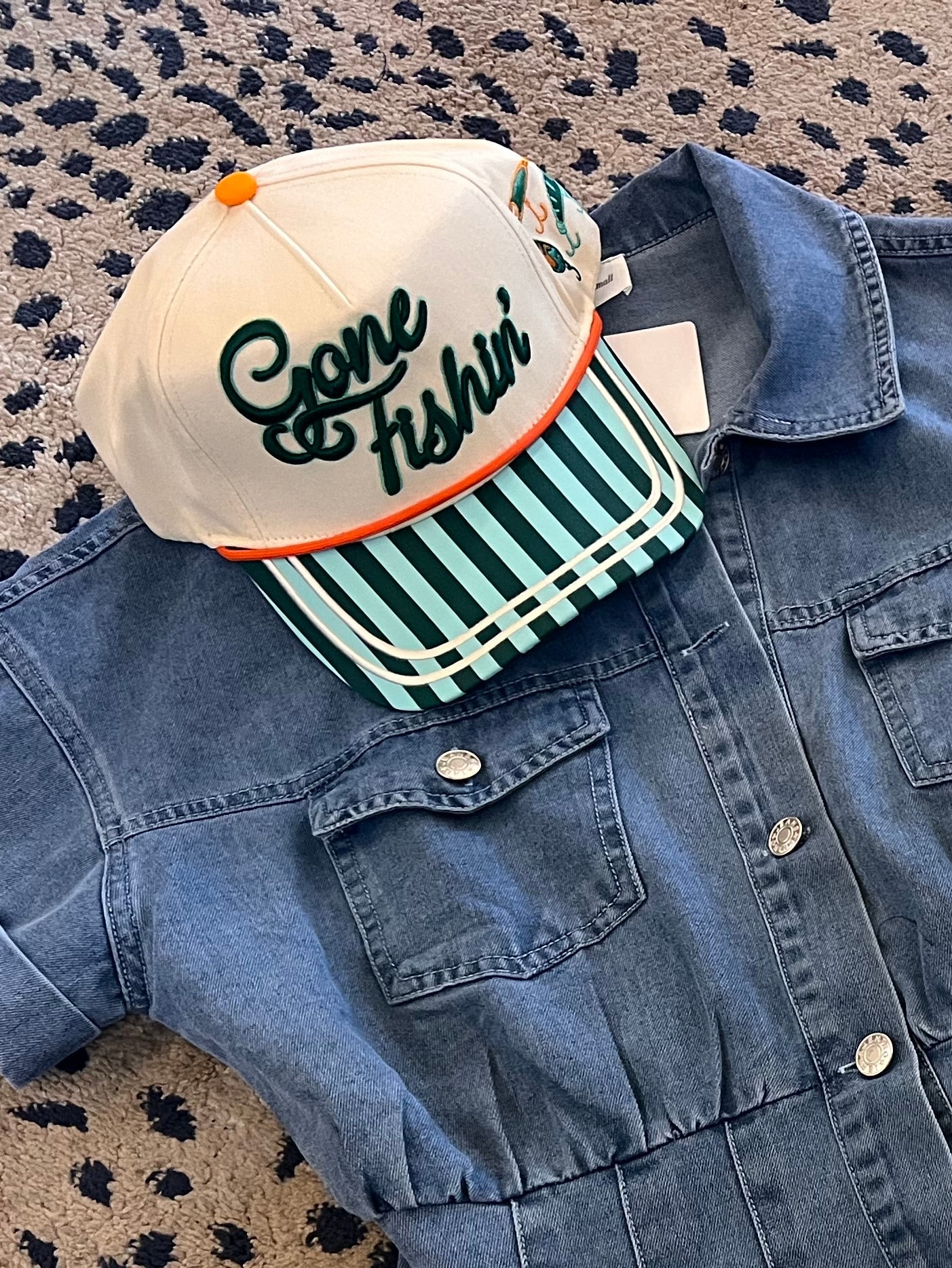 GONE FISHING HAT
