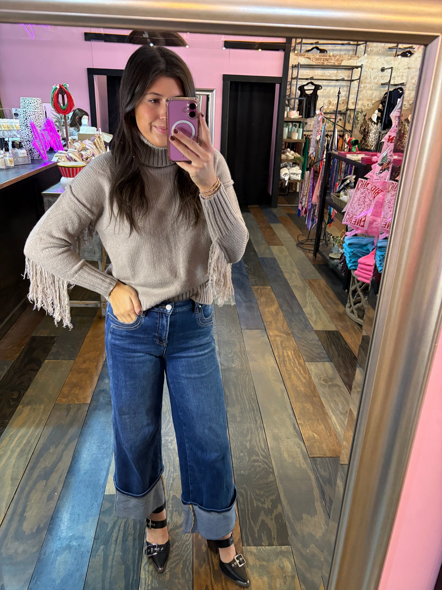 FRINGE SWEATER