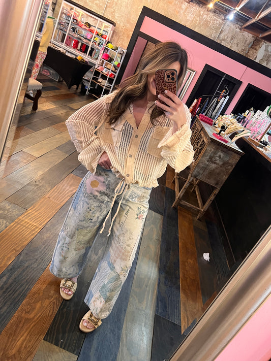BOHO HOODED TOP