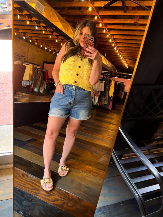 JODIFL DENIM SHORTS