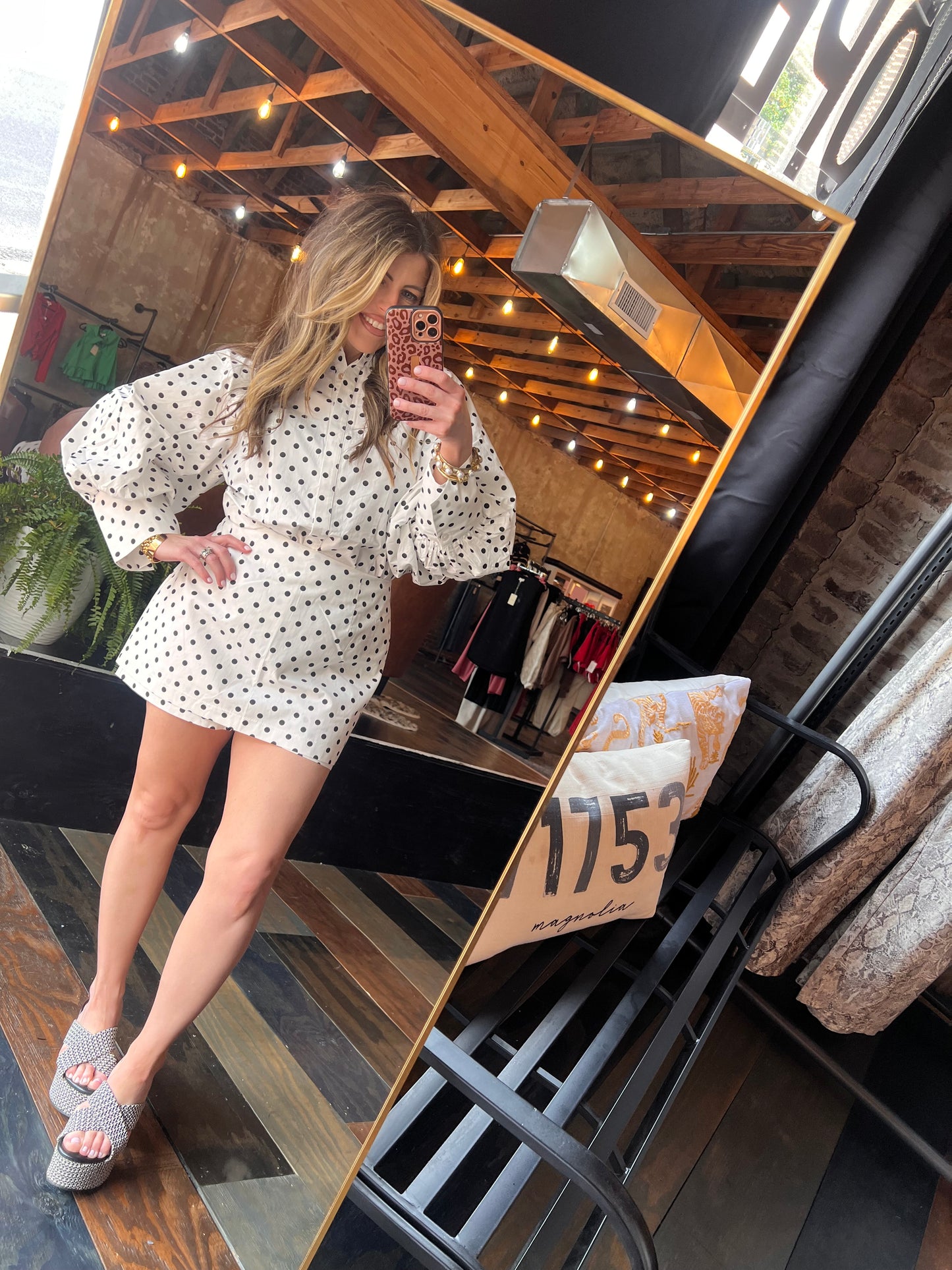 DITSY AND POLKADOT SKORT