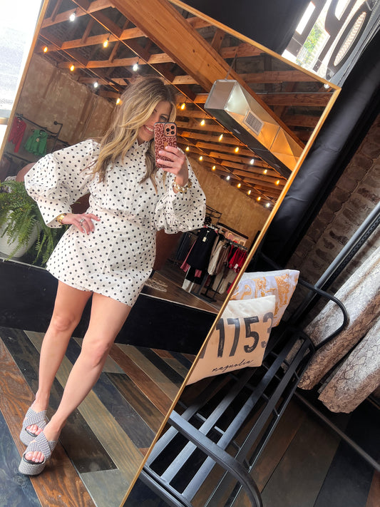 DITSY AND POLKADOT SKORT