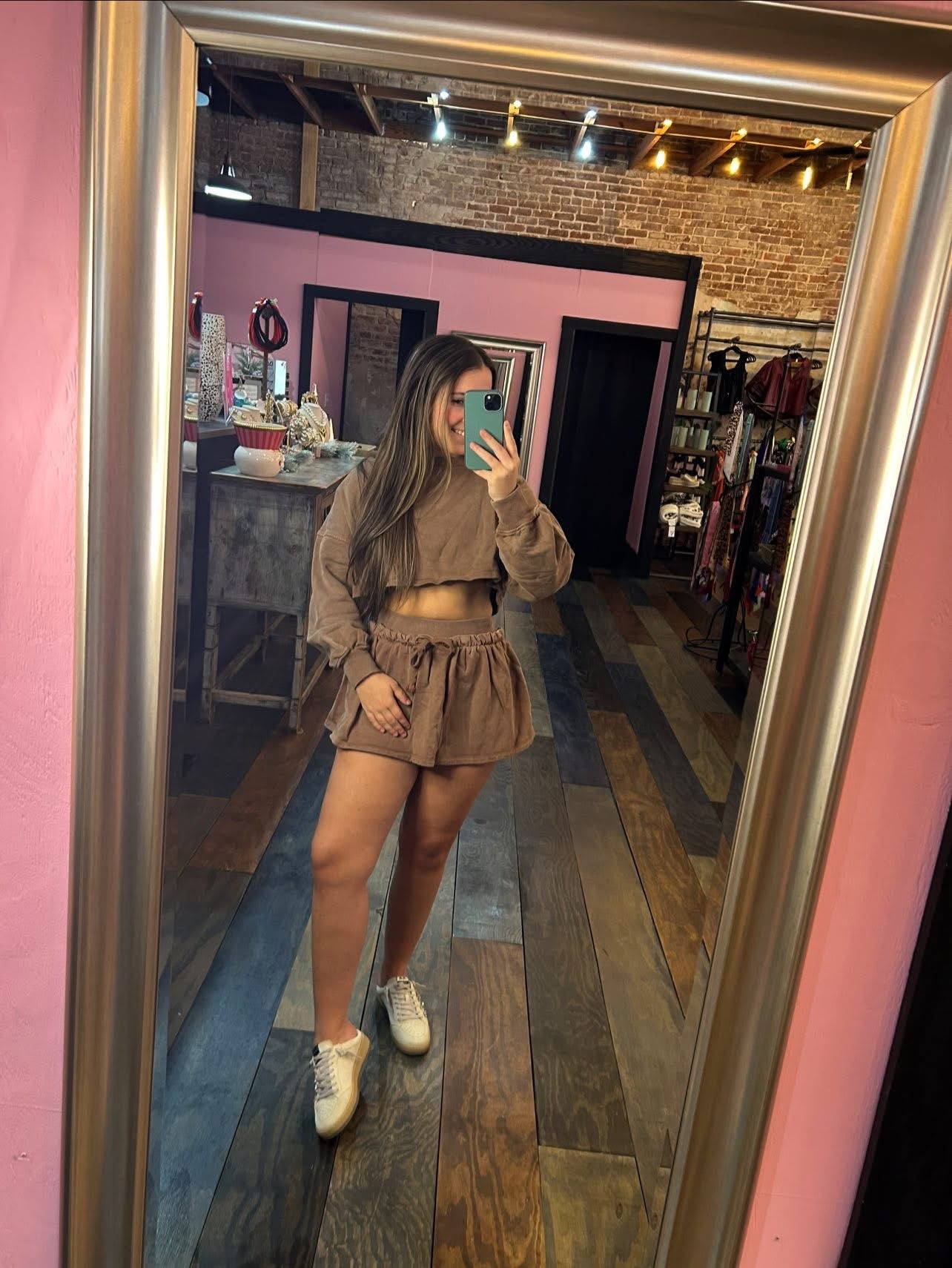 CHOCOLATE SKORT