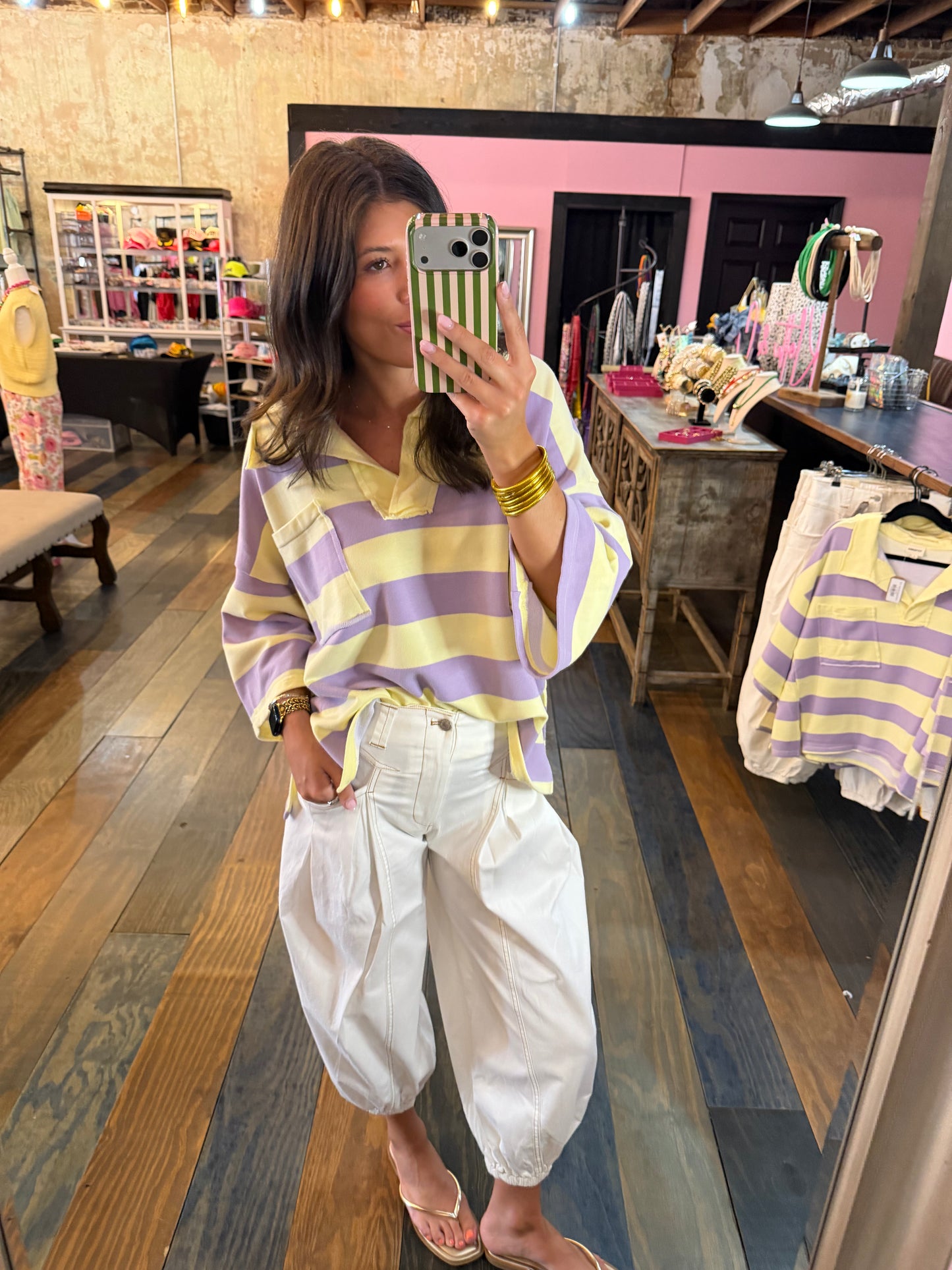 OVERSIZED RUGBY TOP