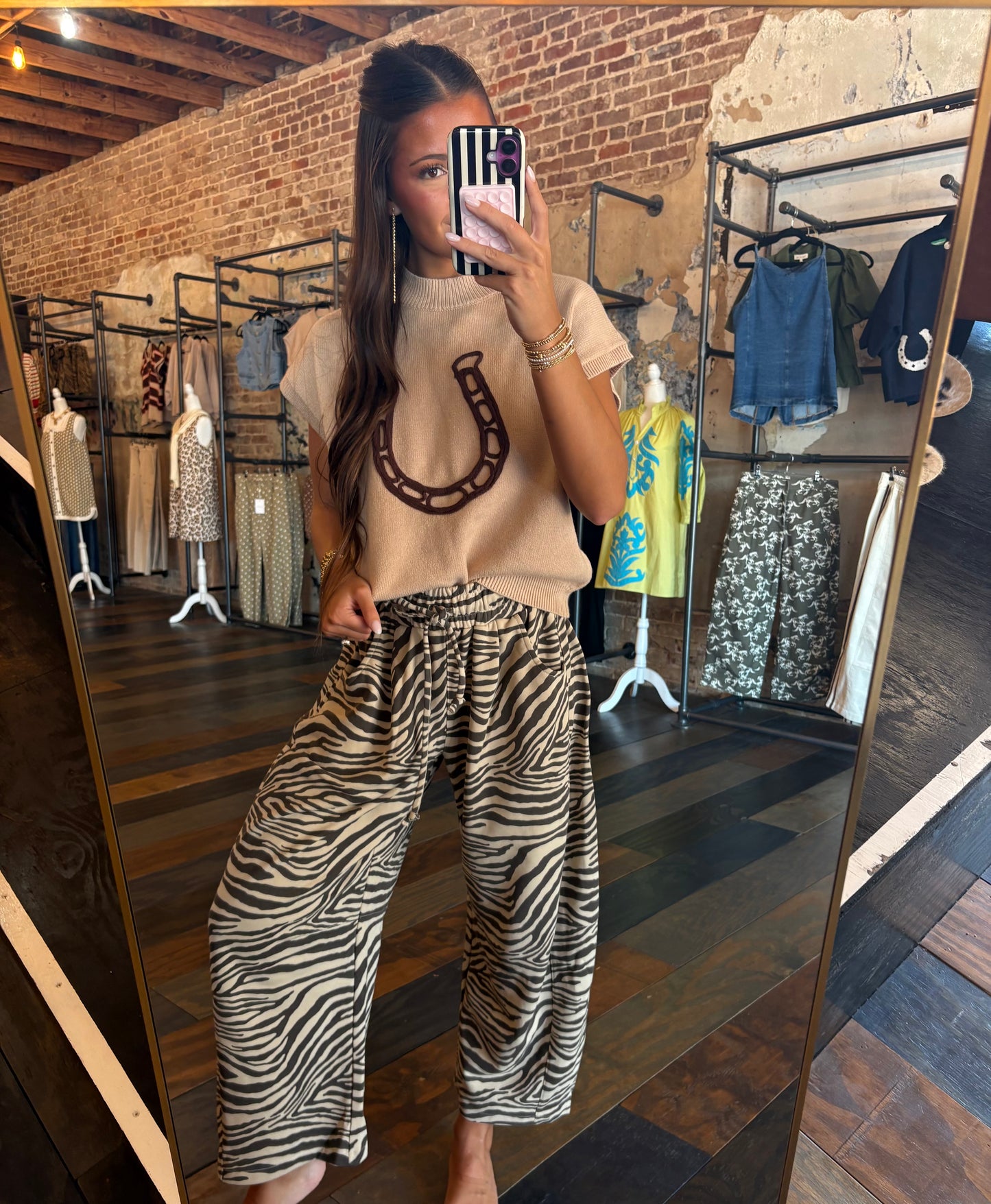 ON THE WILD SIDE ZEBRA PANT