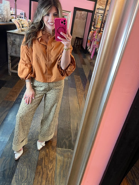 ENTRO CAMEL BOTTOMS