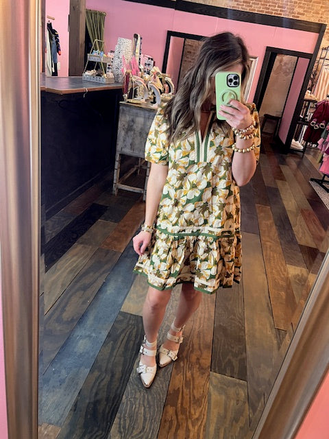 SWEET MAGNOLIAS MINI DRESS