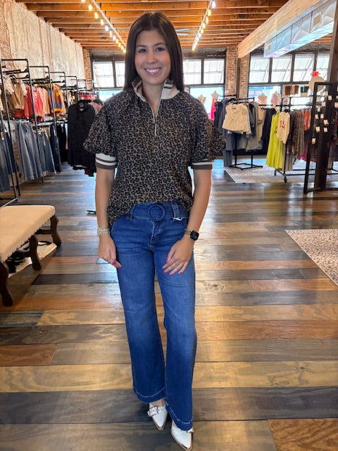 WILD SIDE COLLARD TOP