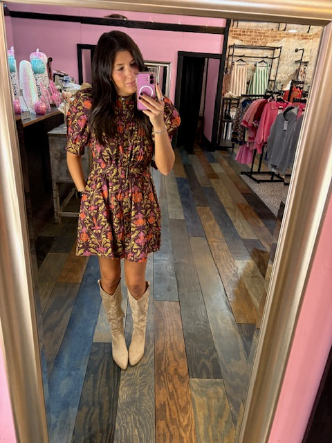 KENNEDY FALL COTTON DRESS
