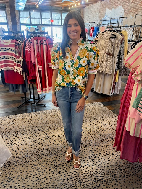 FIELD OF DAISIES TOP