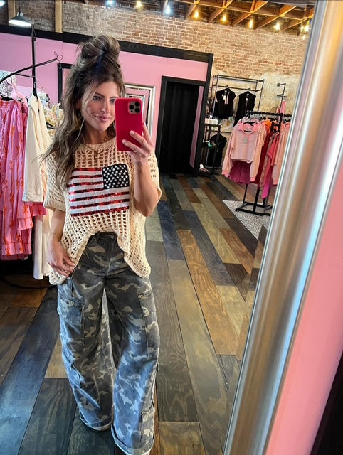 CAMO CARGO FLARE