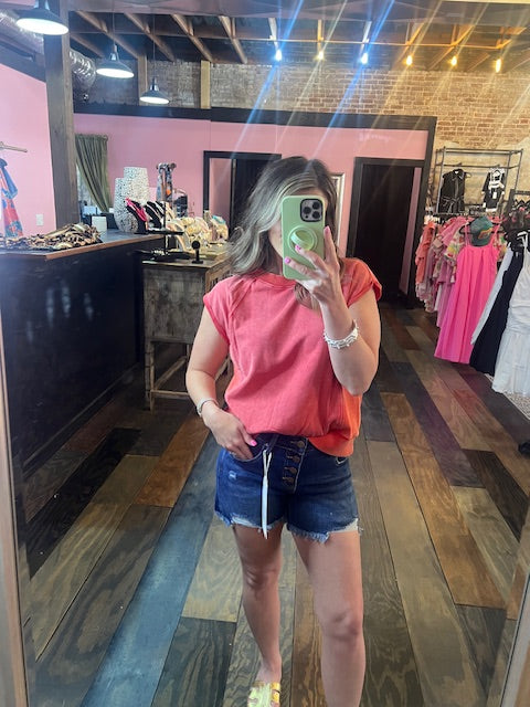 BASIC MINERAL WASH MUSCLE TEE